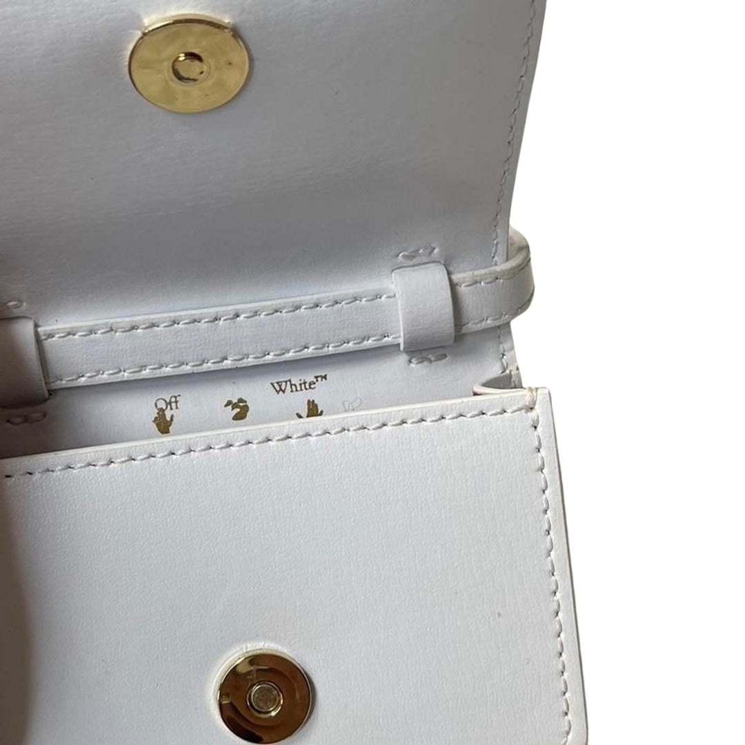 Off White Jitney White Mini Bag - Style Centre Wholesale