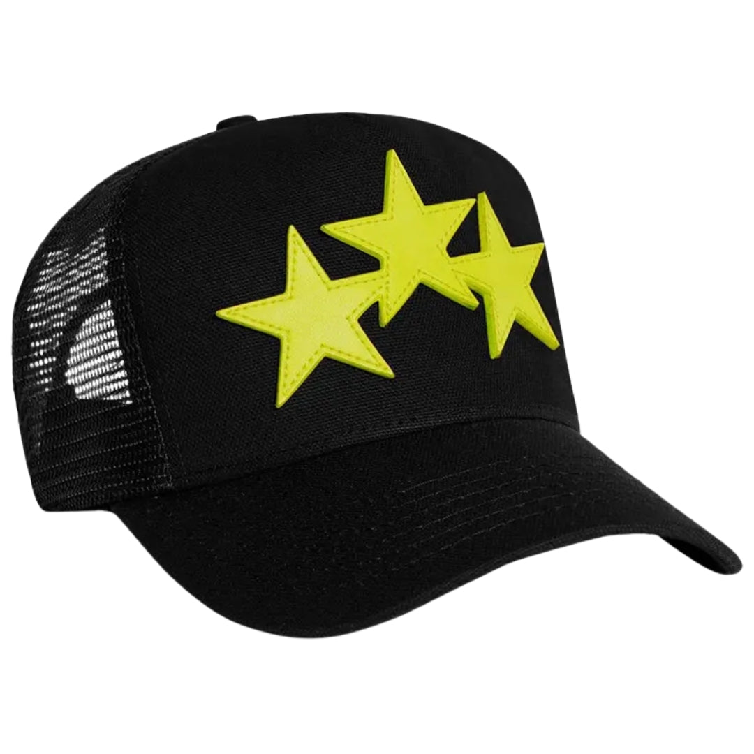 Amiri Three Star Trucker Hat
