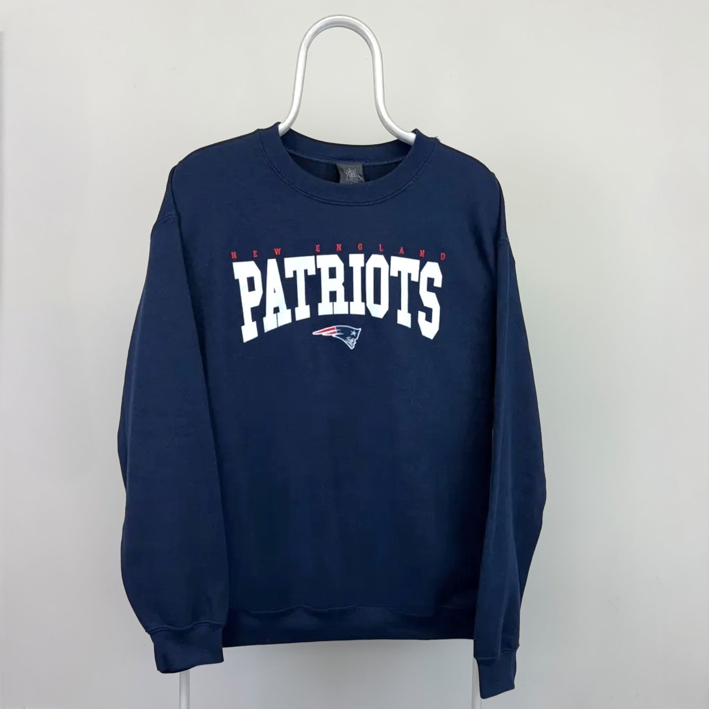 Fanatics New England Patriots Spellout Crewneck Sweatshirt
