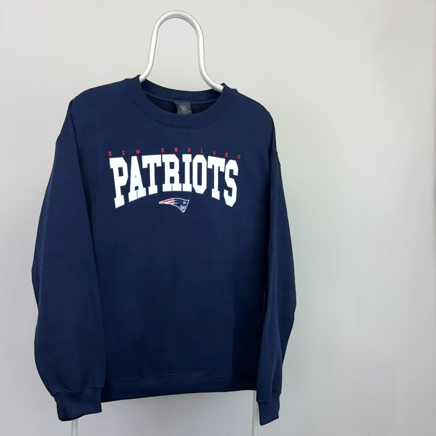 Fanatics New England Patriots Spellout Crewneck Sweatshirt