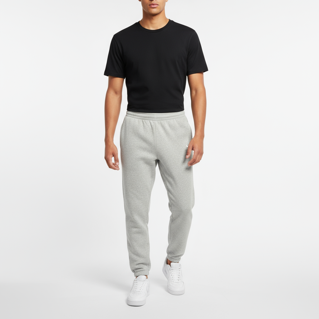 Nike Club Tracksuit Bottoms Grey