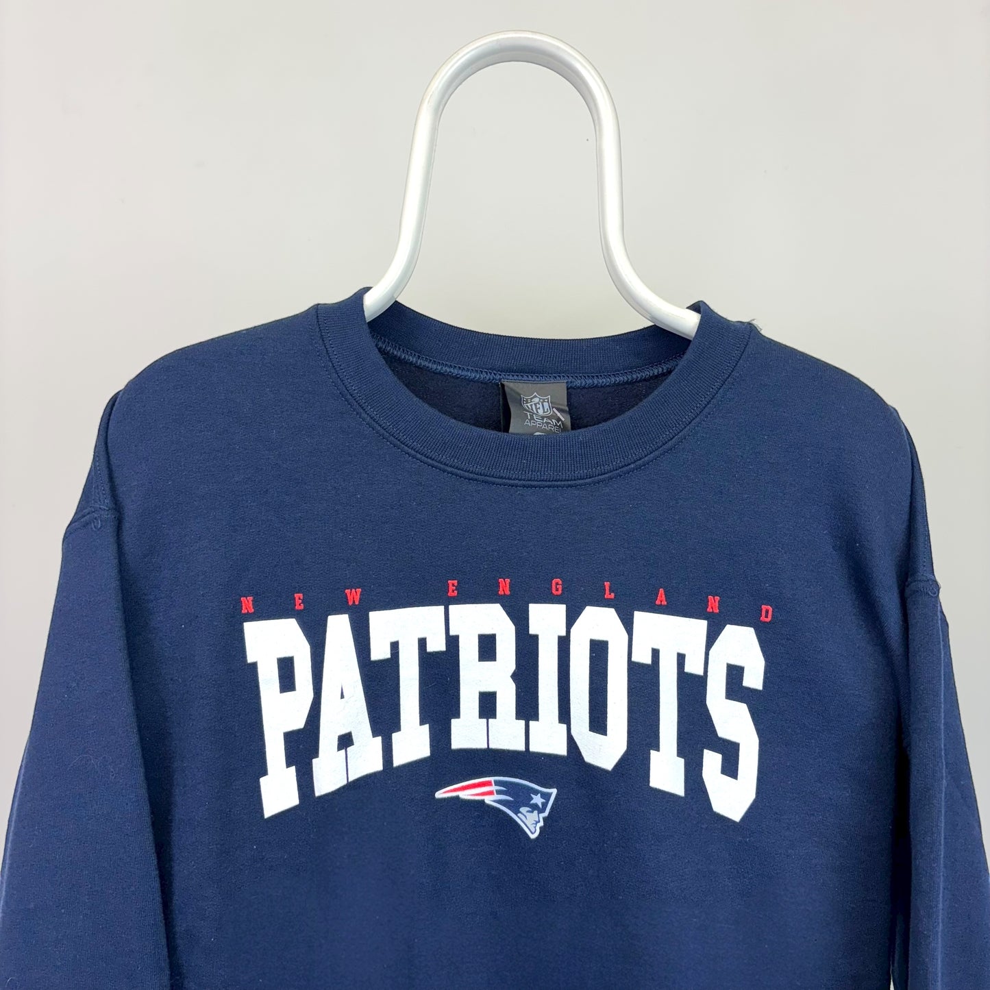 Fanatics New England Patriots Spellout Crewneck Sweatshirt