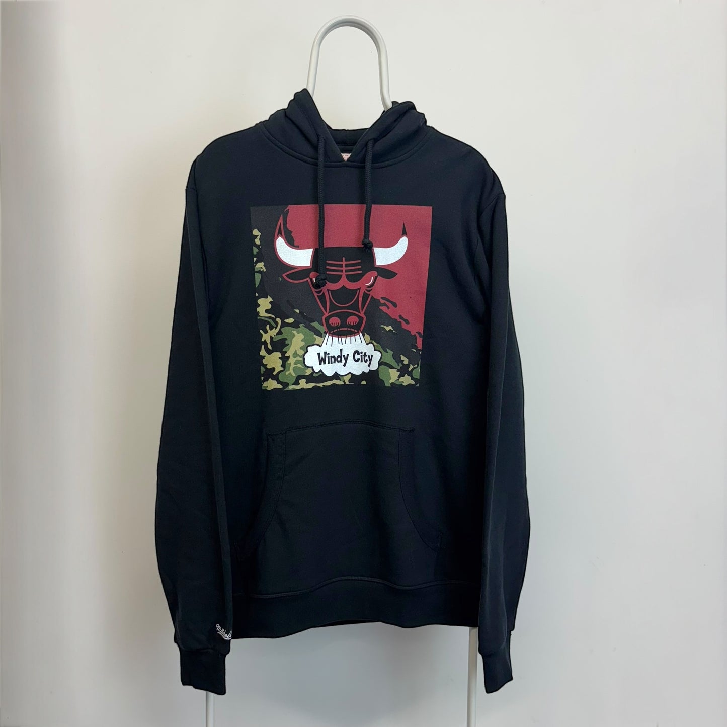 Mitchell & Ness Chicago Bulls Camo Paint Brush Hoodie