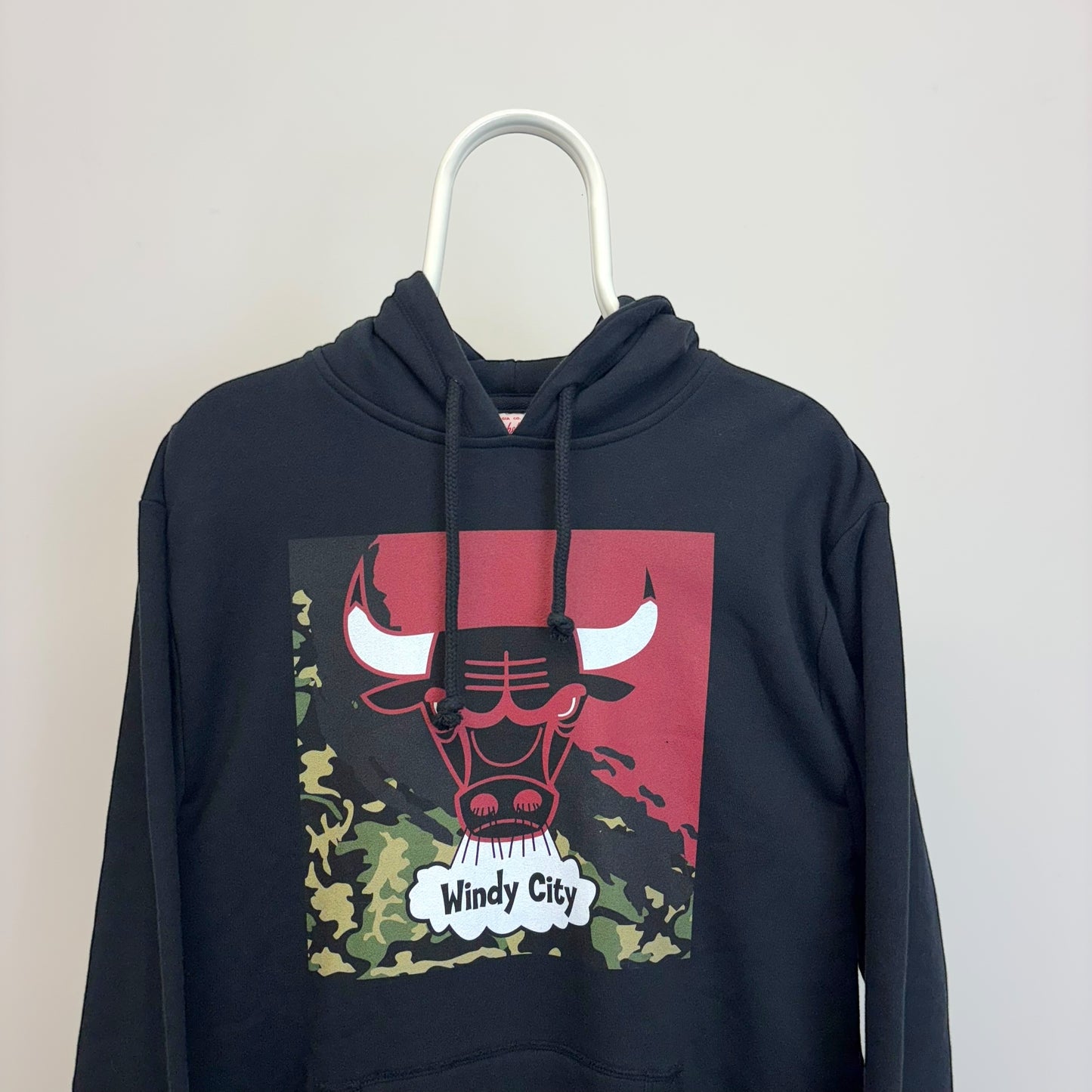 Mitchell & Ness Chicago Bulls Camo Paint Brush Hoodie