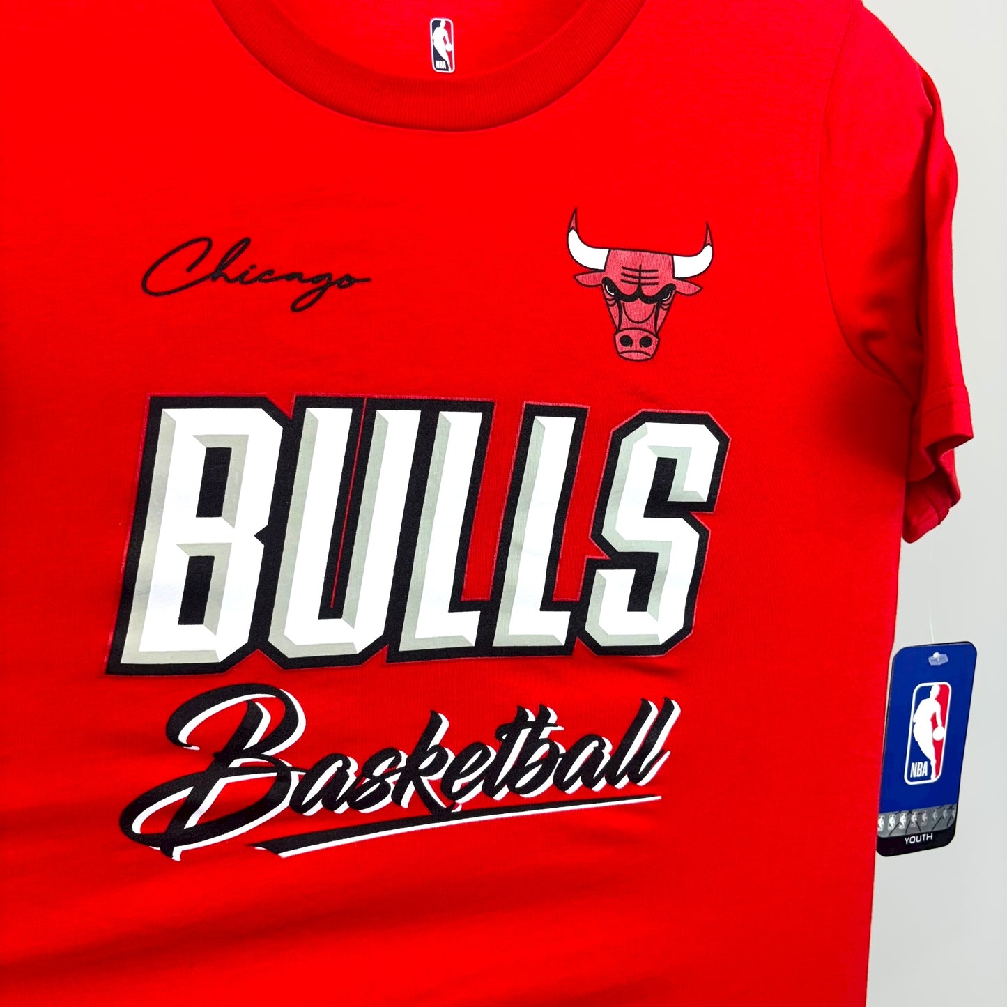 Outerstuff Chicago Bulls Graphic Print T-Shirt