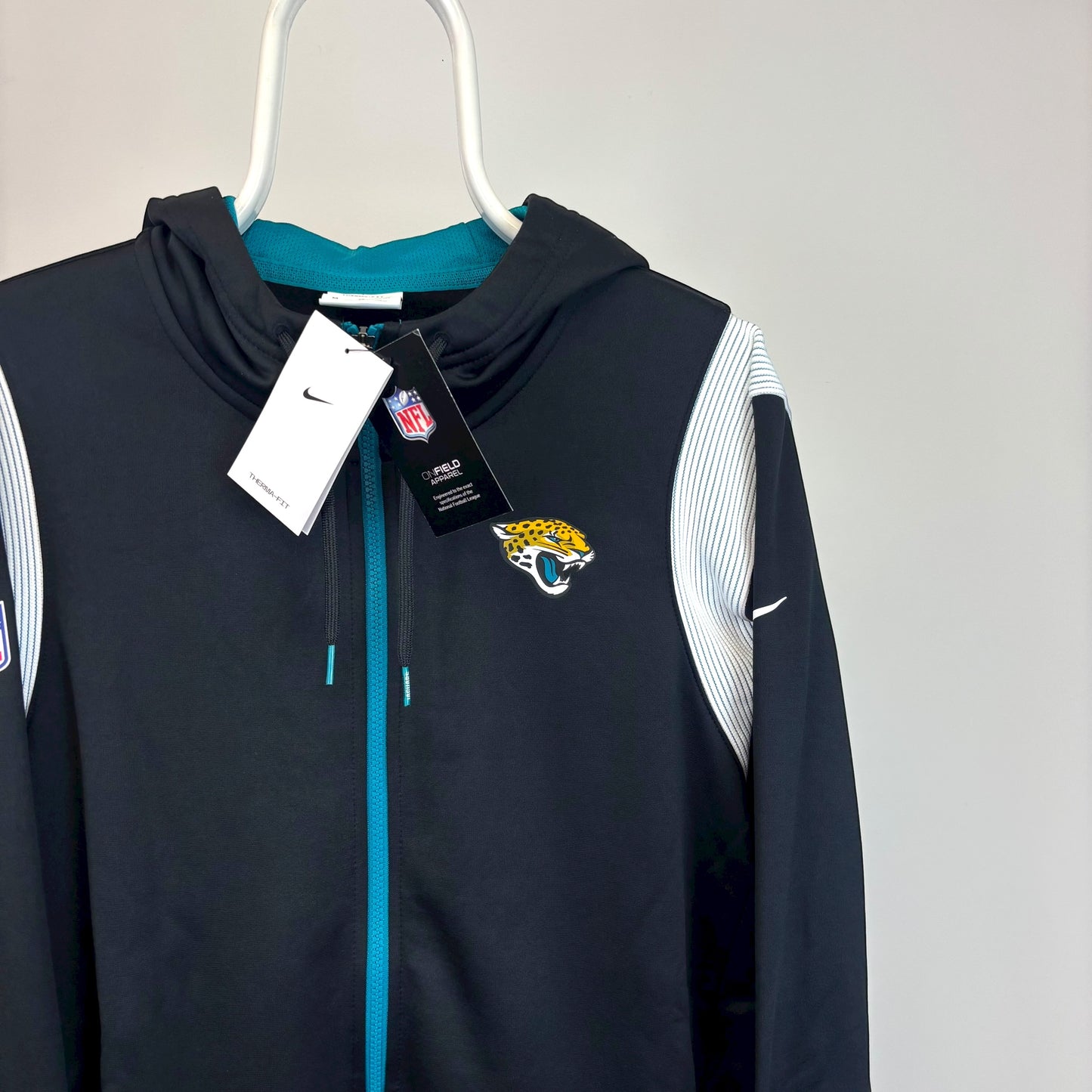 Nike Jacksonville Jaguars Therma-FIT Full Zip Hoodie