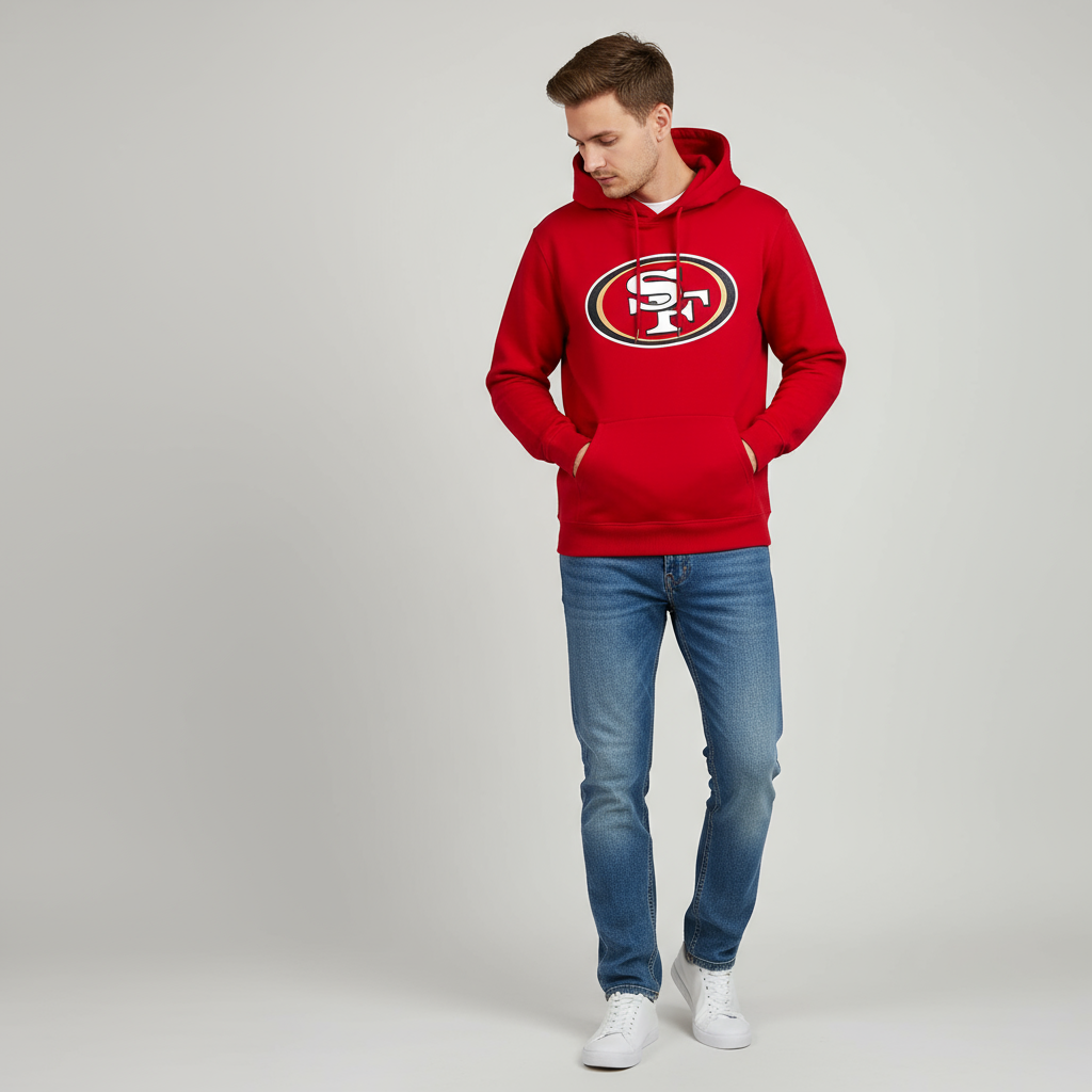 Fanatics San Francisco 49ers Core Logo Hoodie