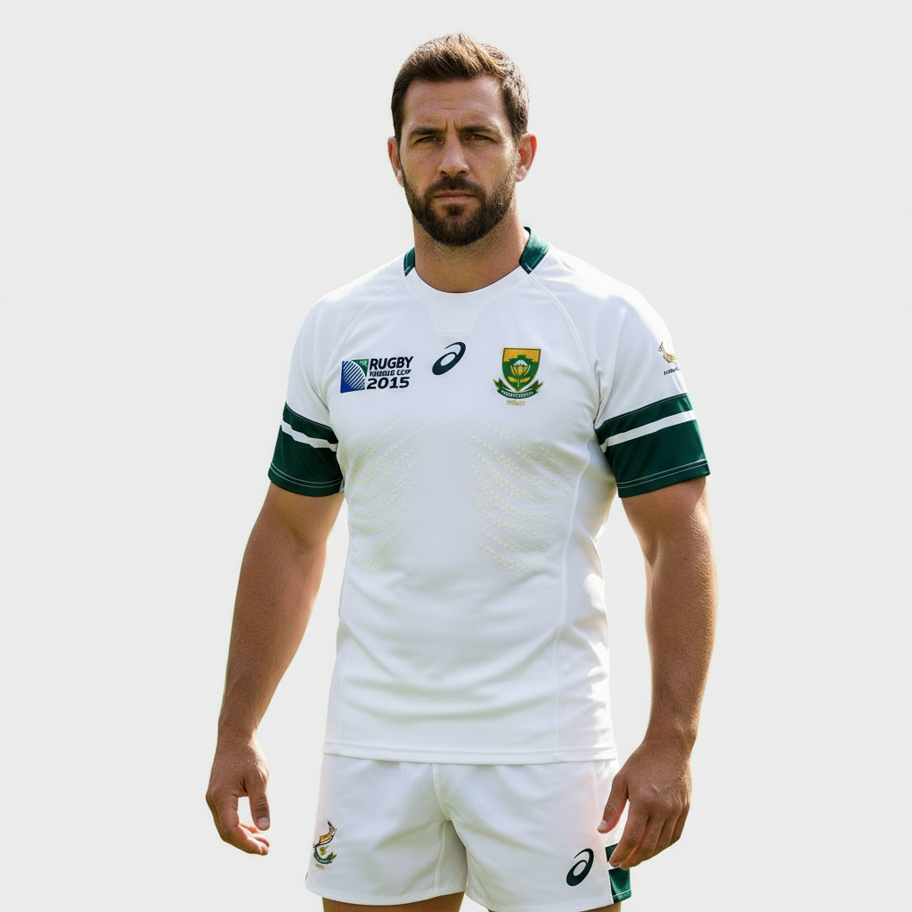 Asics South Africa Springboks 2015 World Cup Away Jersey