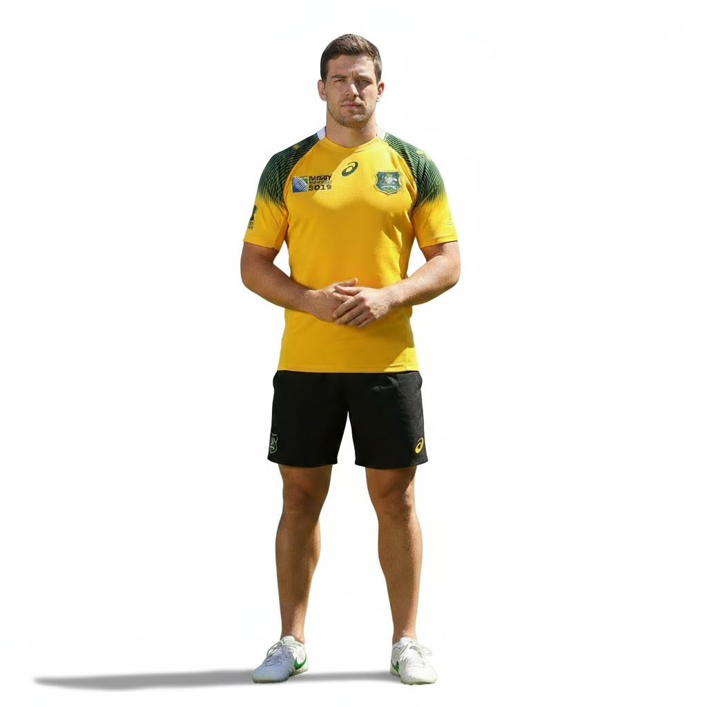 Asics Australia Wallabies 2015 World Cup Home Jersey