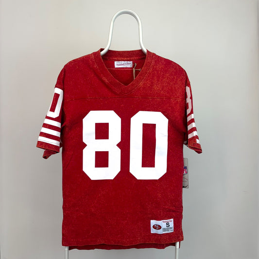 Mitchell & Ness San Francisco 49ers Acid Wash Rice Jersey