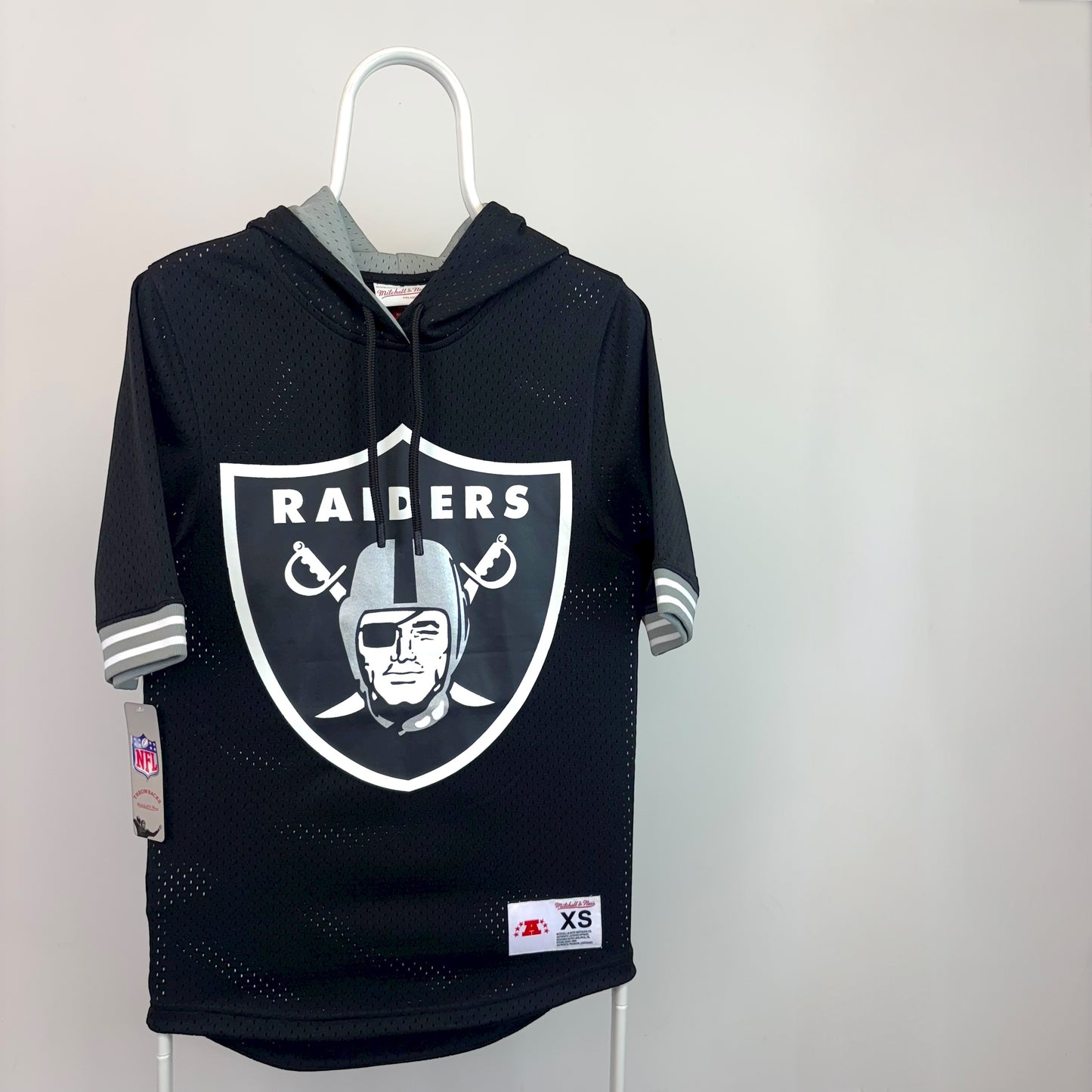 Mitchell & Ness Las Vegas Raiders Unbeaten Short Sleeve Hoodie