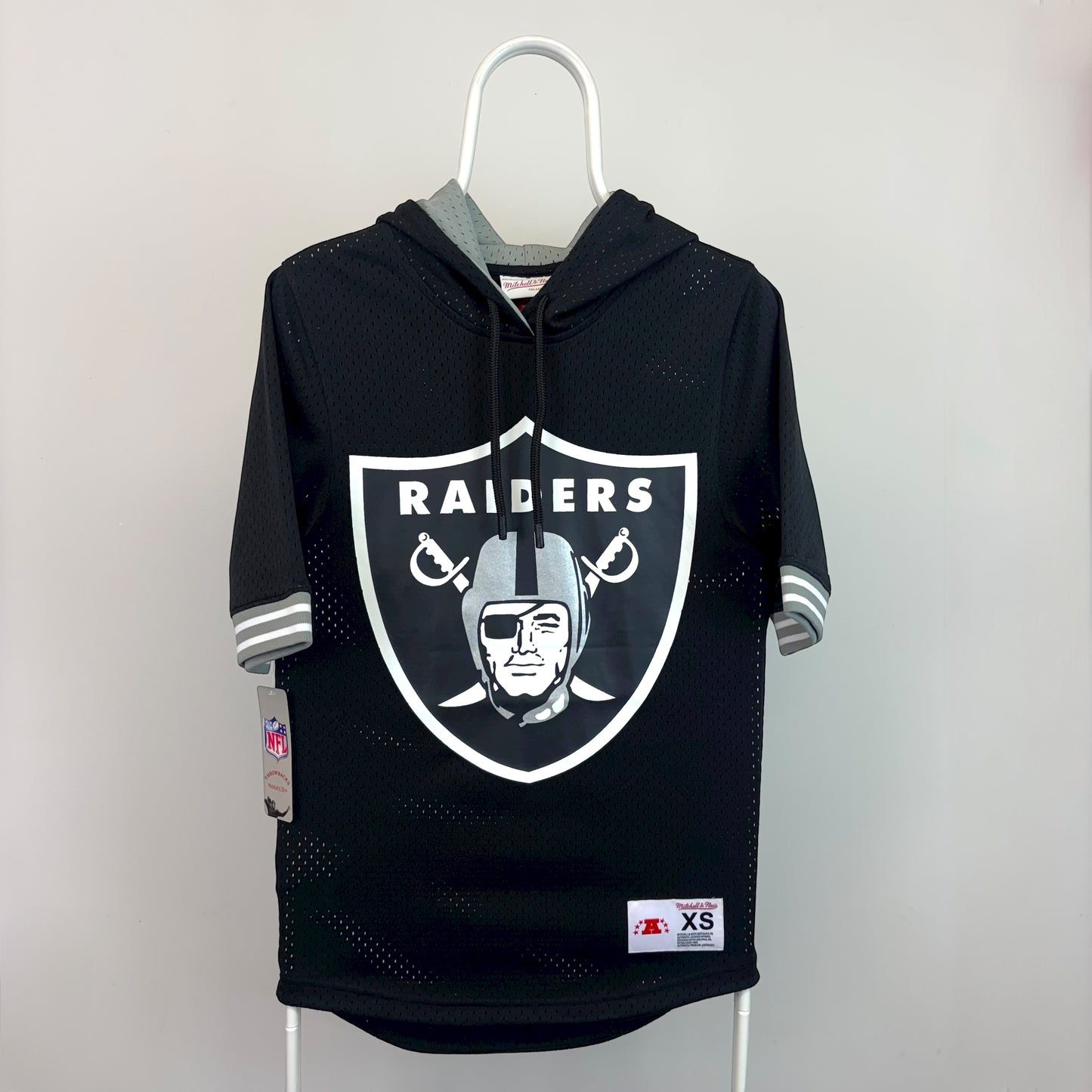 Mitchell & Ness Las Vegas Raiders Unbeaten Short Sleeve Hoodie