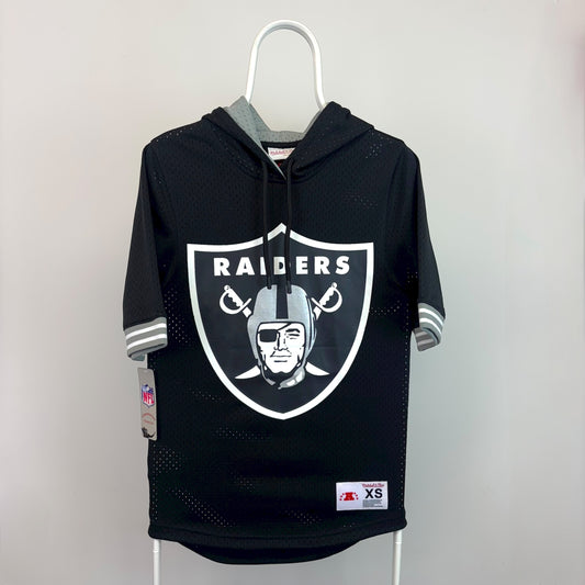 Mitchell & Ness Las Vegas Raiders Unbeaten Short Sleeve Hoodie