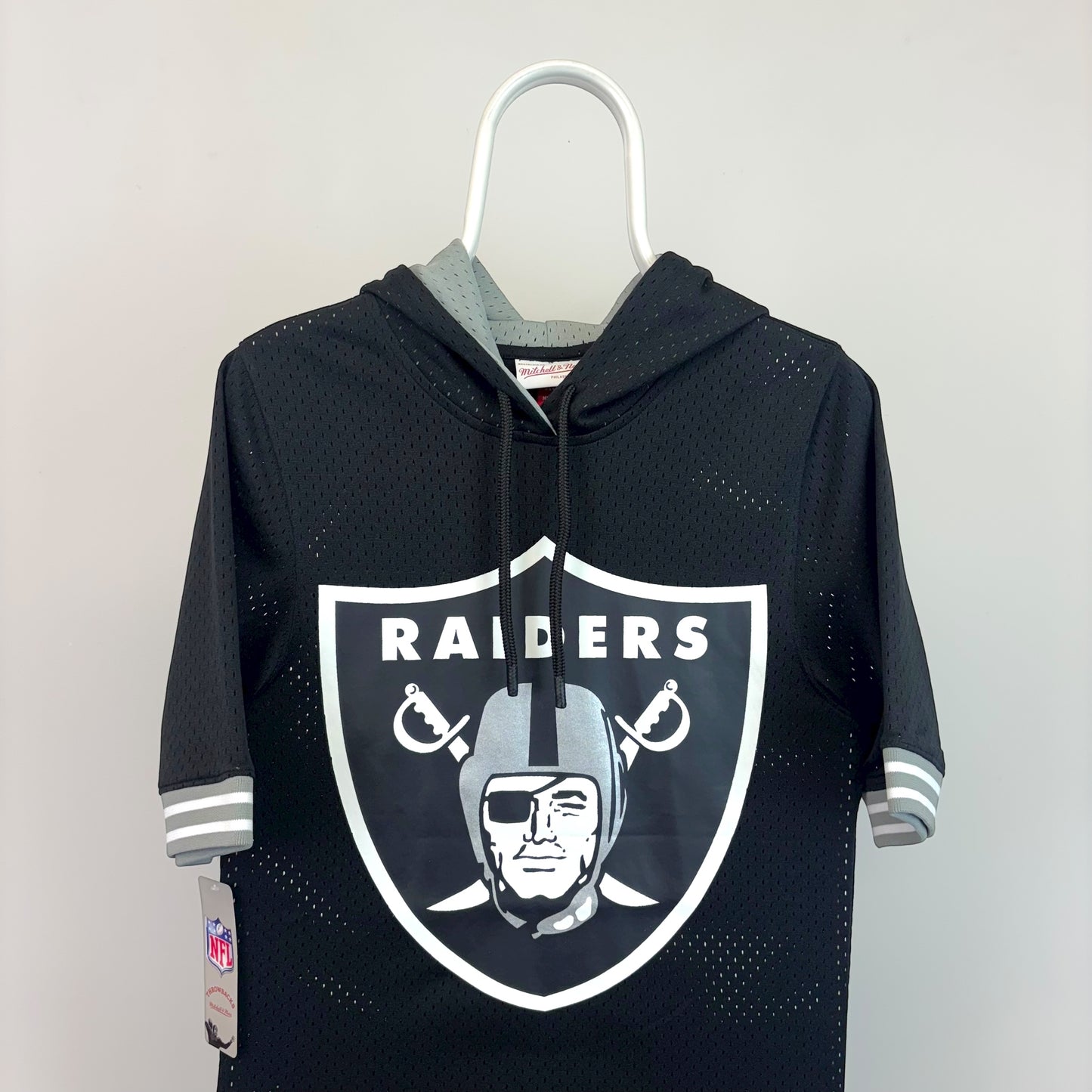 Mitchell & Ness Las Vegas Raiders Unbeaten Short Sleeve Hoodie