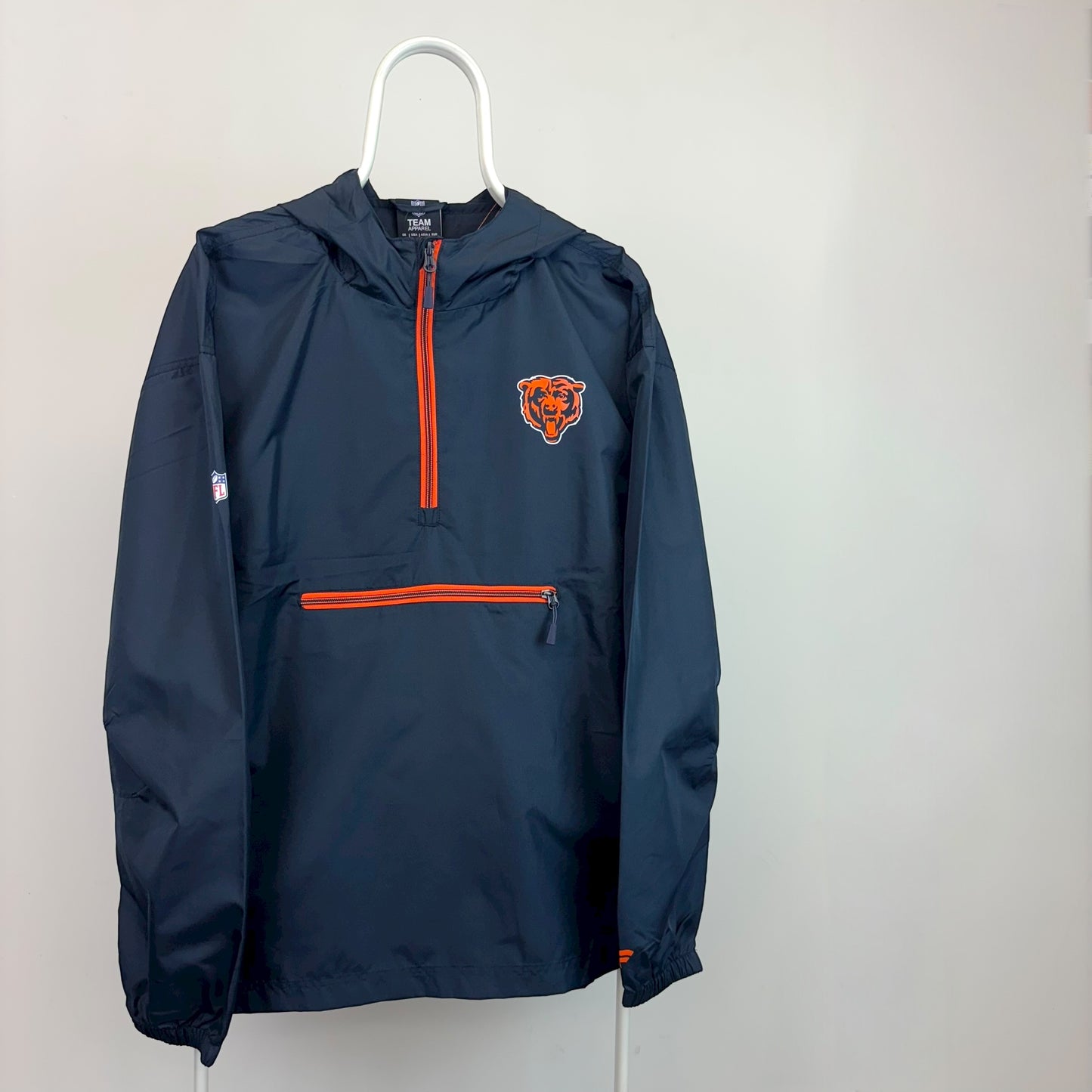 Fanatics Chicago Bears 1/4 Zip Lightweight Jacket