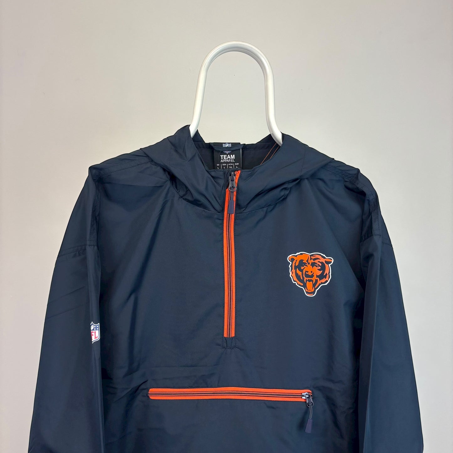 Fanatics Chicago Bears 1/4 Zip Lightweight Jacket