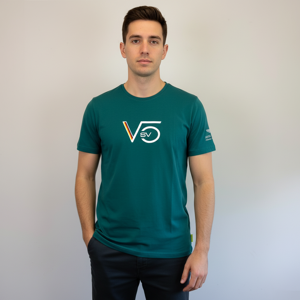 Aston Martin Sebastian Vettel Official Driver T-Shirt