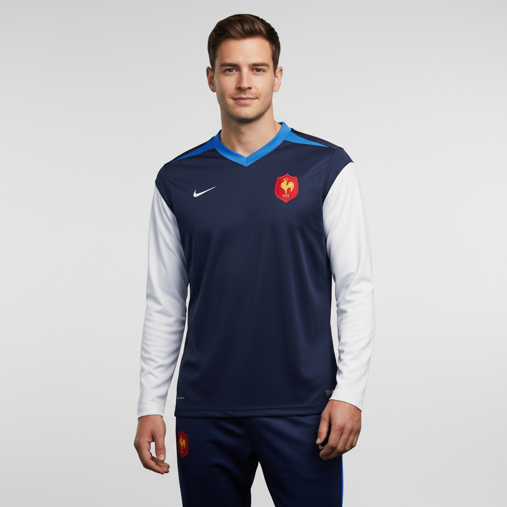 Nike 2005/06 France Rugby Shirt