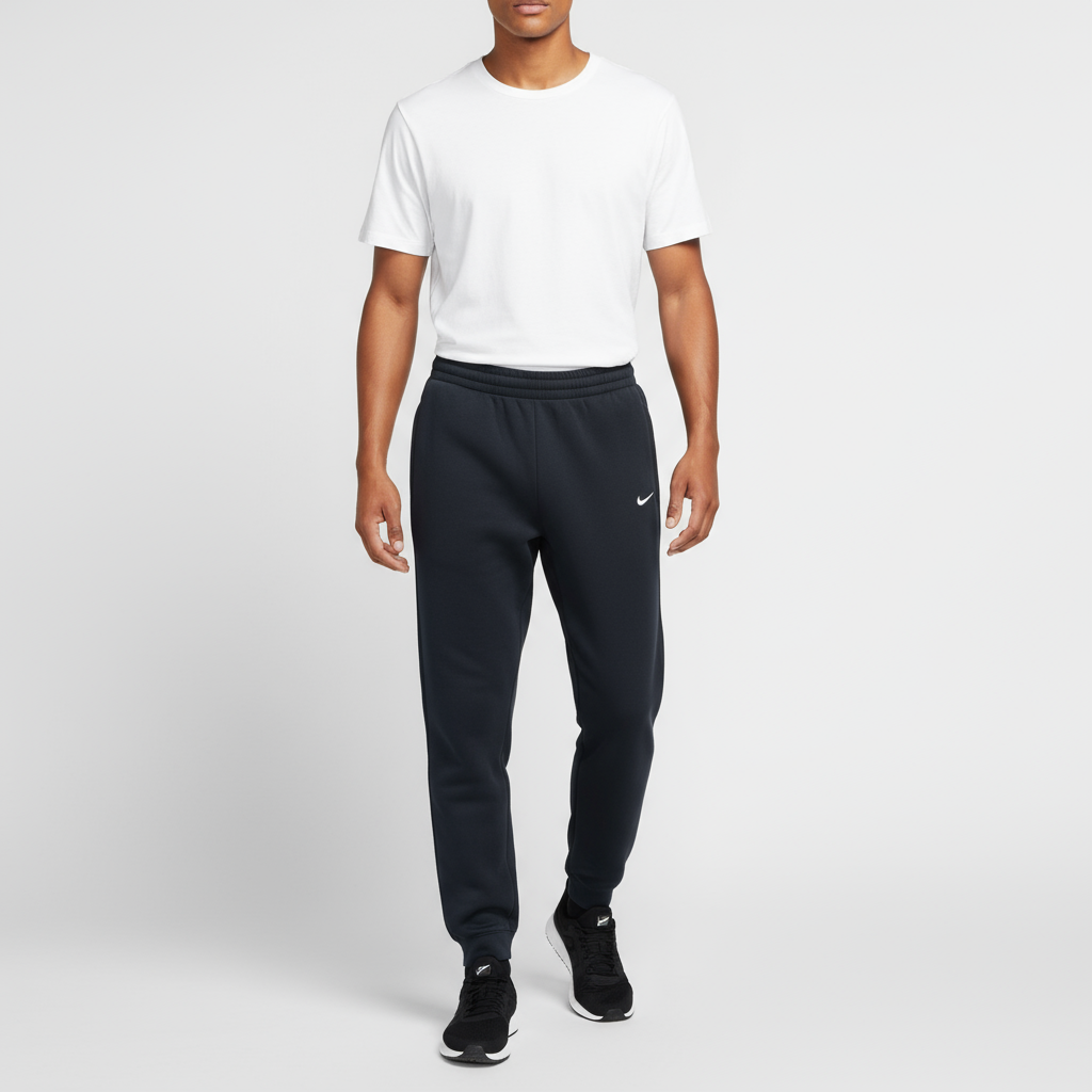 Nike Club Tracksuit Bottoms Black