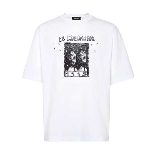 Dsquared2 Cartoon T-Shirt White M