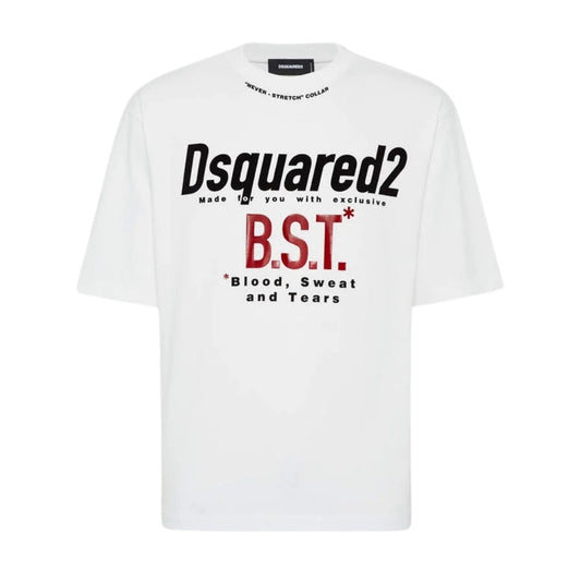 Dsquared2 Bloody Sweat Tears T-Shirt White M