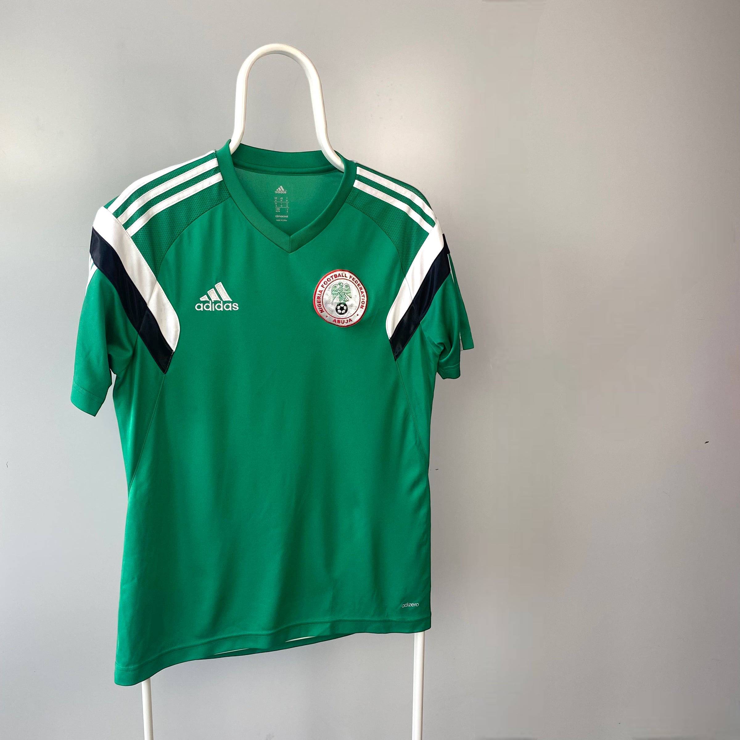 限定価格セール！ Football Home Nigeria Climacool Adidas Shirt Medium Size | ウェア