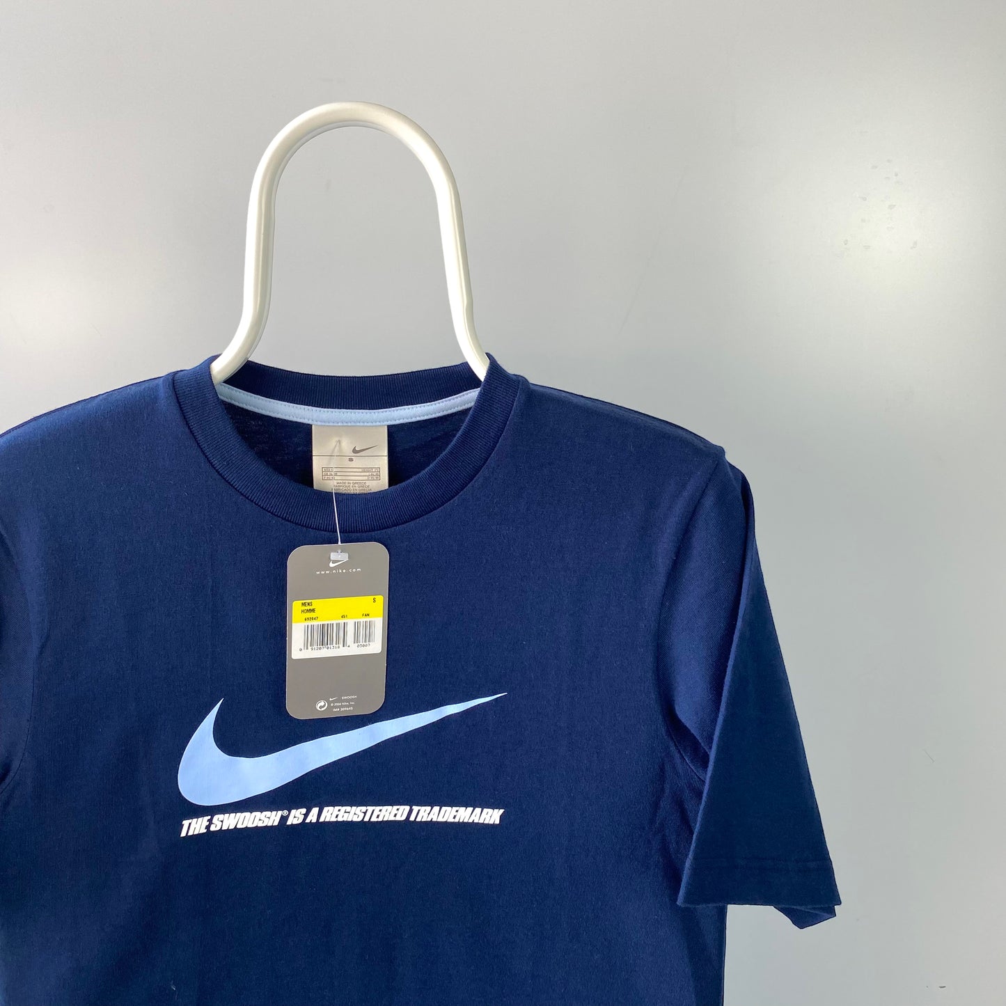 Vintage 2004 Deadstock Nike Centre Swoosh T-Shirt [S]