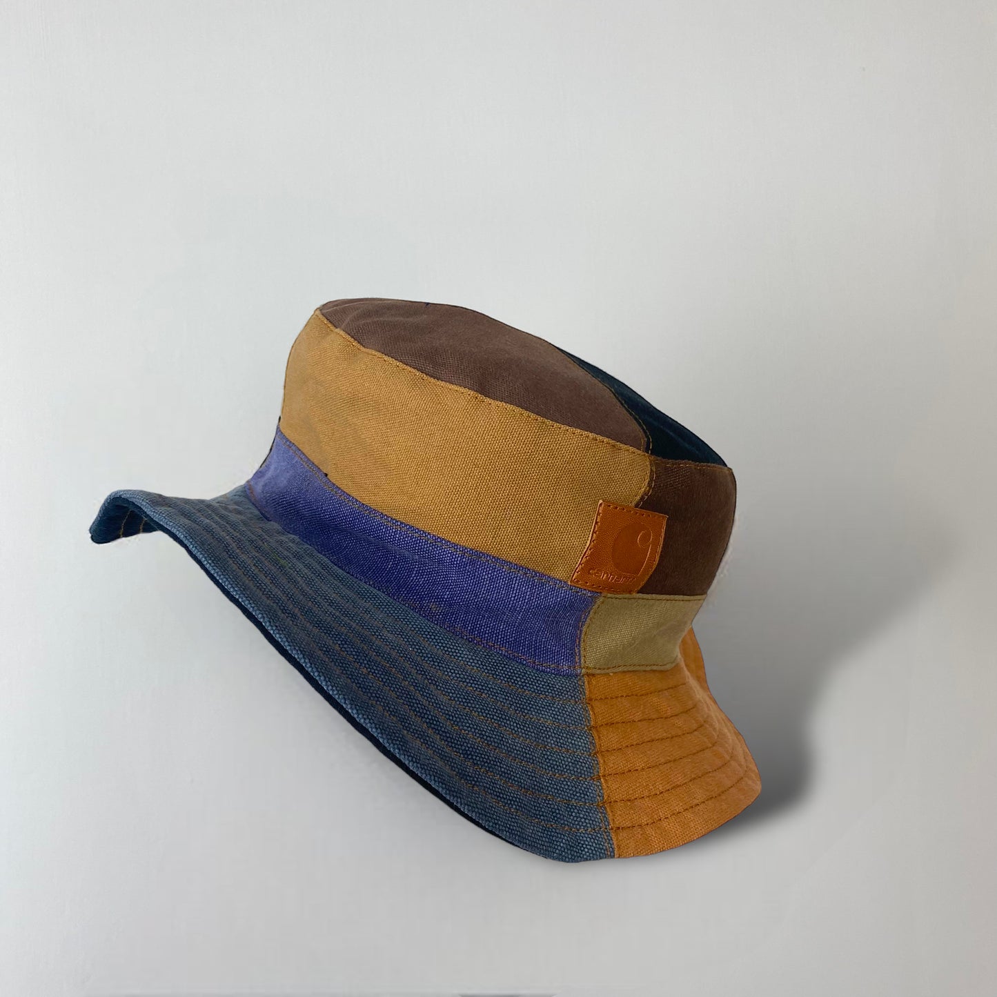 Carhartt Patchwork Vintage Reworked Bucket Hat