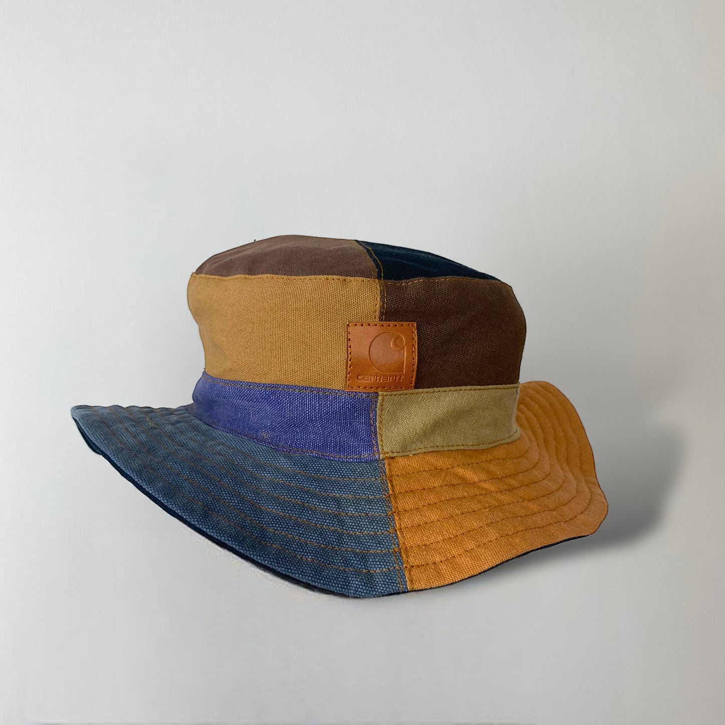 Reworked Vintage Colorblock Carhartt Bucket Hat